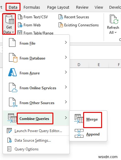 How to Merge Excel Files Based on Column (3 Methods)