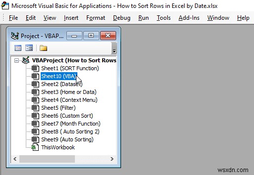 How to Sort Rows by Date in Excel (8 Methods)