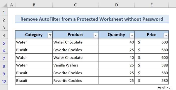 Excel VBA: Remove AutoFilter If It Exists (7 Examples)