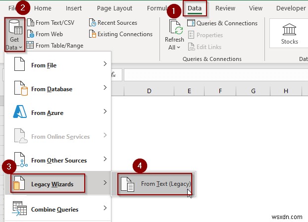 How to Import Text File with Multiple Delimiters into Excel (3 Methods)