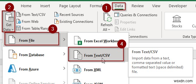 How to Import Text File with Multiple Delimiters into Excel (3 Methods)
