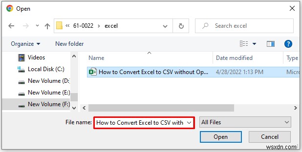 How to Convert Excel to CSV without Opening (4 Easy Methods)