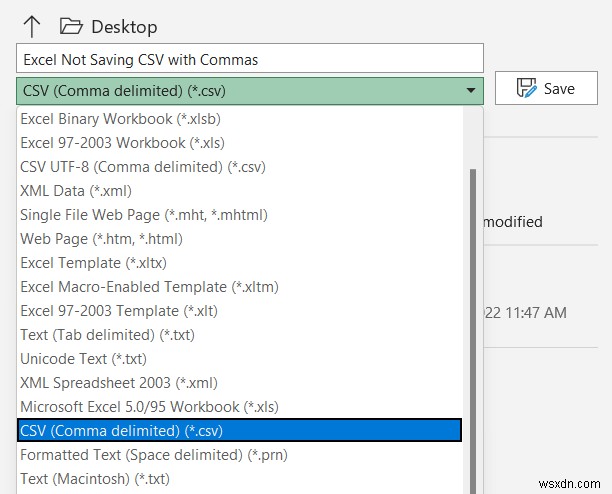 [Fixed!] Excel Not Saving CSV with Commas (7 Possible Solutions)