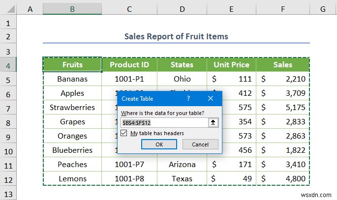 How to Create a Database with Form in Excel