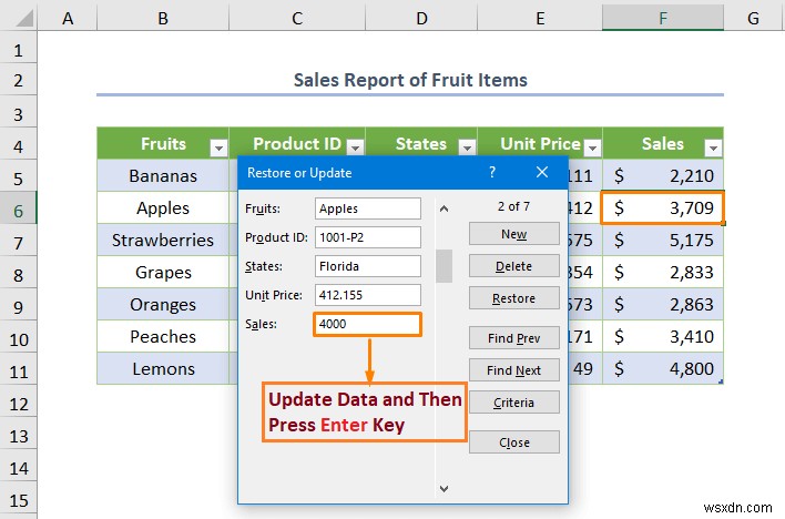 How to Create a Database with Form in Excel