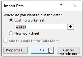 How to Import CSV into Existing Sheet in Excel (5 Methods)