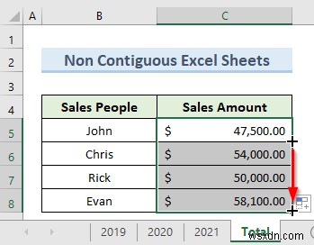 3D Reference Not Working in Excel (3 Reasons & Solutions)