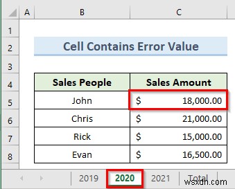 3D Reference Not Working in Excel (3 Reasons & Solutions)