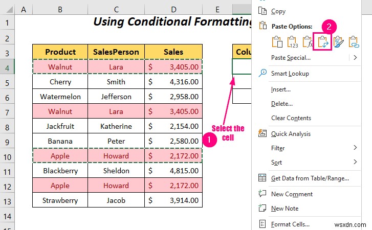 How to Transpose Duplicate Rows to Columns in Excel (4 Ways)