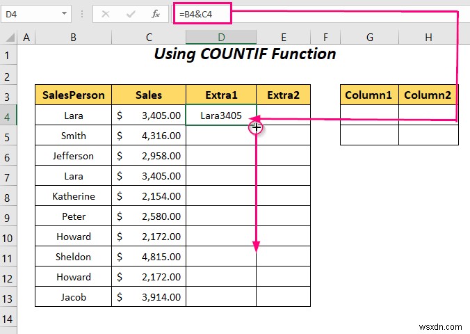 How to Transpose Duplicate Rows to Columns in Excel (4 Ways)