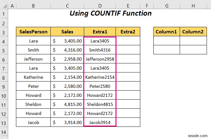 How to Transpose Duplicate Rows to Columns in Excel (4 Ways)