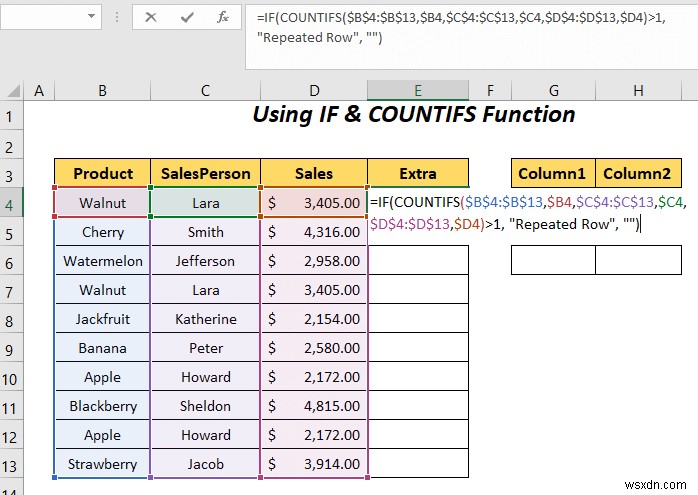 How to Transpose Duplicate Rows to Columns in Excel (4 Ways)