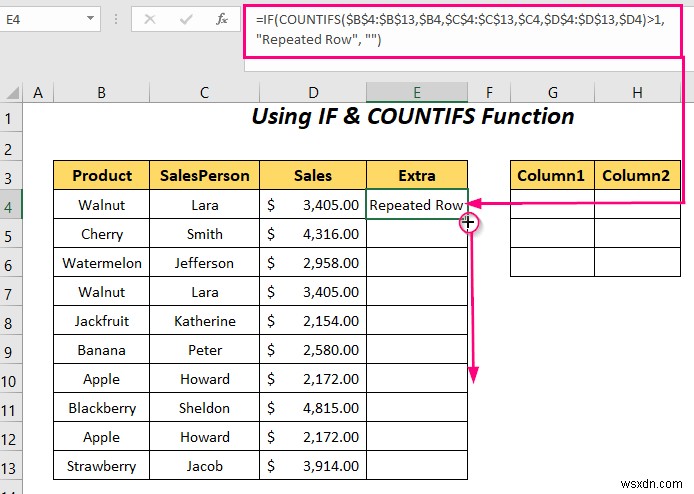 How to Transpose Duplicate Rows to Columns in Excel (4 Ways)
