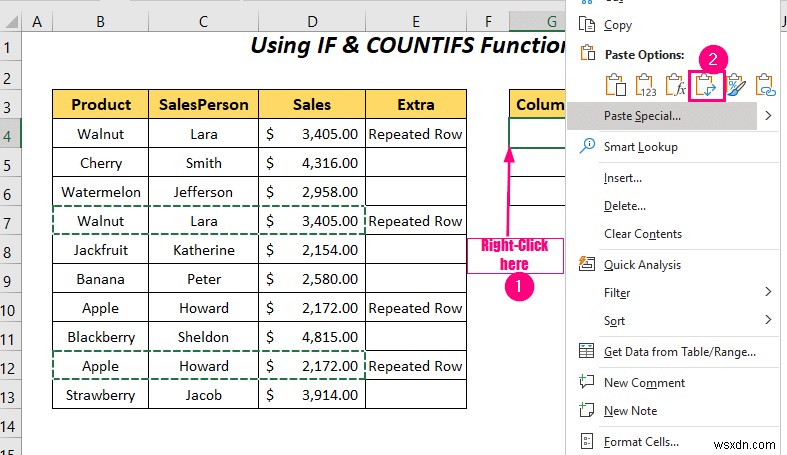 How to Transpose Duplicate Rows to Columns in Excel (4 Ways)