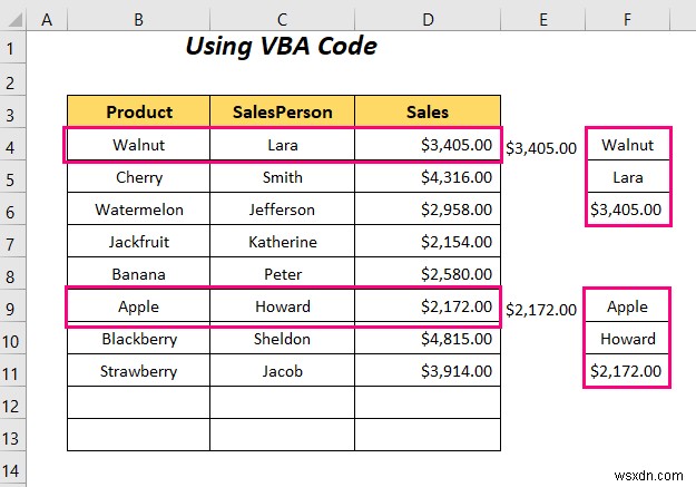 How to Transpose Duplicate Rows to Columns in Excel (4 Ways)