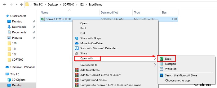 How to Convert CSV to XLSX (4 Quick Methods)