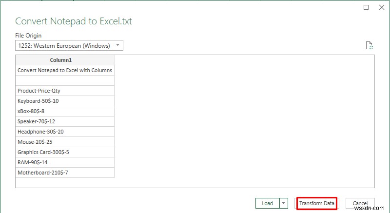 How to Open Notepad or Text File in Excel with Columns (3 Easy Methods)