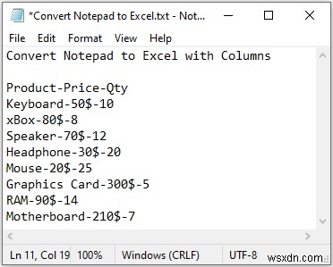 How to Open Notepad or Text File in Excel with Columns (3 Easy Methods)