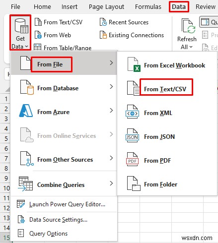How to Open Notepad or Text File in Excel with Columns (3 Easy Methods)