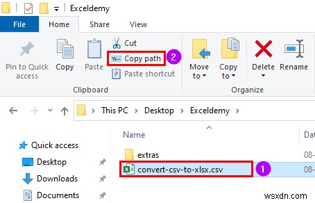How to Convert CSV to XLSX without Opening (5 Easy Methods)