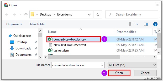 How to Convert CSV to XLSX without Opening (5 Easy Methods)