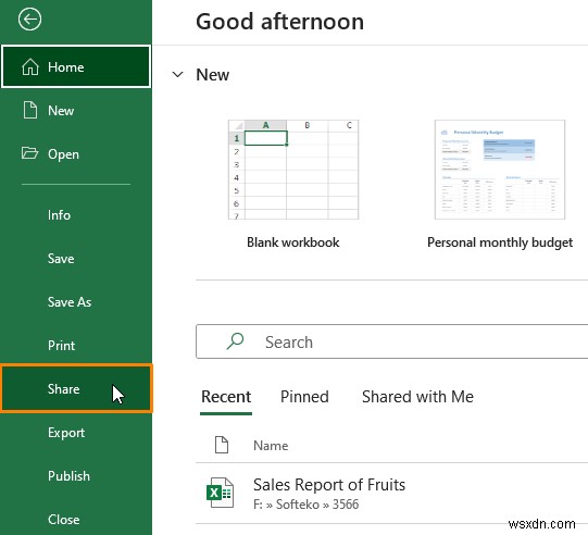 How to Share Excel File for Multiple Users
