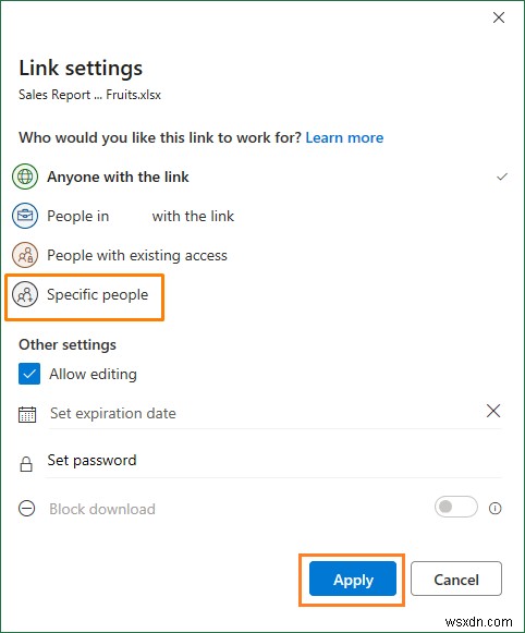 How to Share Excel File for Multiple Users