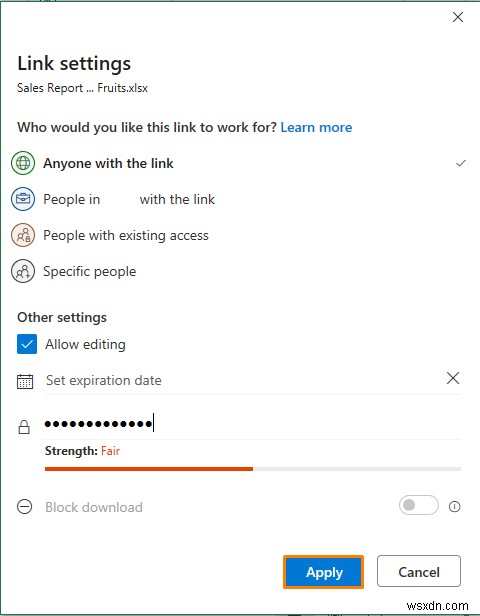 How to Share Excel File for Multiple Users