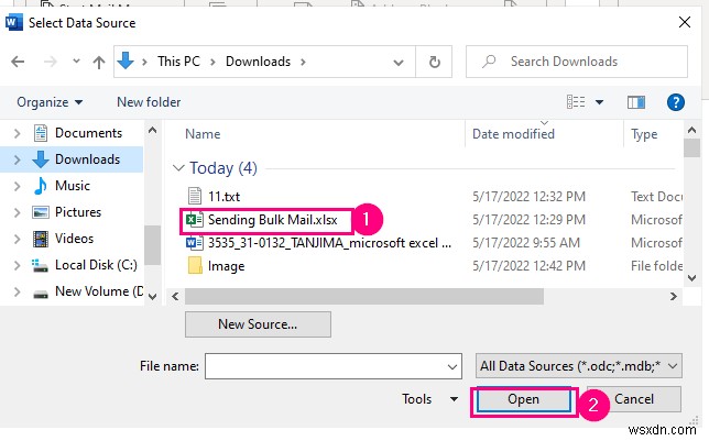 How to Send Bulk Email from Outlook Using Excel (3 Ways)