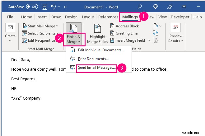 How to Send Bulk Email from Outlook Using Excel (3 Ways)
