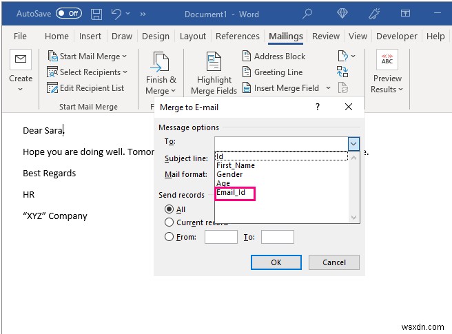 How to Send Bulk Email from Outlook Using Excel (3 Ways)