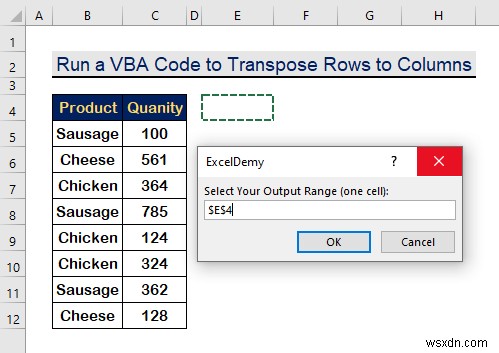 How to Transpose Rows to Columns Based on Criteria in Excel (2 Ways)