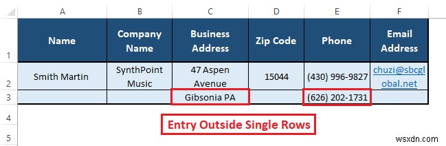 How to Maintain Customer Database in Excel