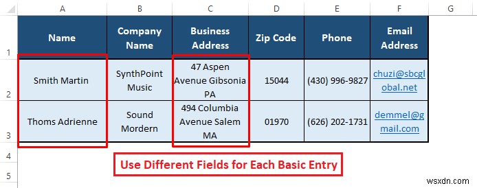 How to Maintain Customer Database in Excel