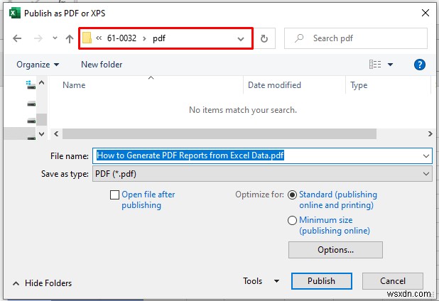 How to Generate PDF Reports from Excel Data (4 Easy Methods)