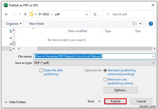 How to Generate PDF Reports from Excel Data (4 Easy Methods)