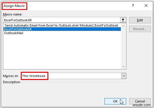 How to Send Automatic Email from Excel to Outlook (4 Methods)