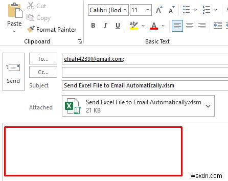 How to Send Excel File to Email Automatically (3 Suitable Methods)