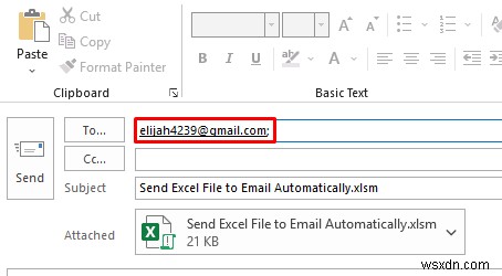 How to Send Excel File to Email Automatically (3 Suitable Methods)