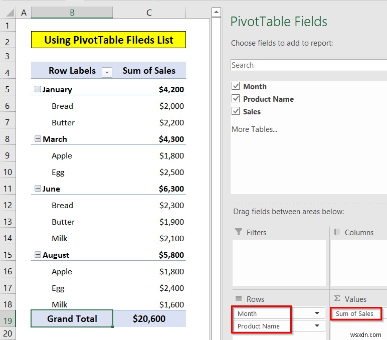 How to Insert Slicer in Excel (3 Simple Methods)