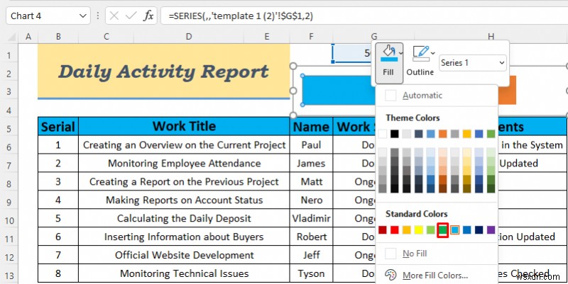 How to Make Daily Activity Report in Excel (5 Easy Examples)