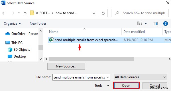 How to Send Multiple Emails from Excel Spreadsheet (2 Easy Methods)
