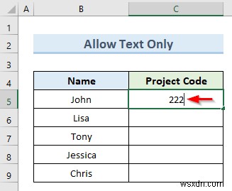 How to Restrict Data Entry in Excel Cell (2 Simple Methods)