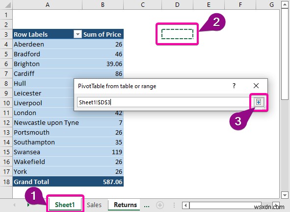 Connect Slicer to Multiple Pivot Tables from Different Data Source