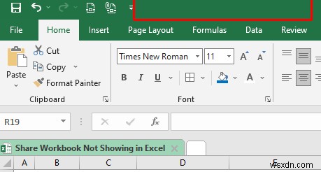 [Solved]: Share Workbook Not Showing in Excel (with Easy Steps)