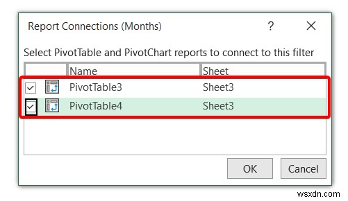 Excel Slicer for Multiple Pivot Tables (Connection and Usage)