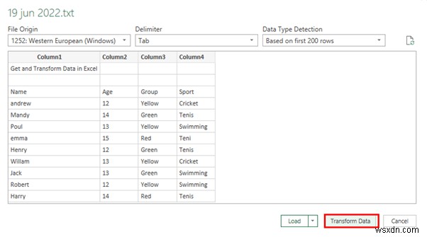 How to Get and Transform Data in Excel (4 Suitable Examples)