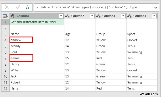 How to Get and Transform Data in Excel (4 Suitable Examples)