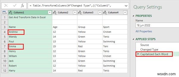 How to Get and Transform Data in Excel (4 Suitable Examples)