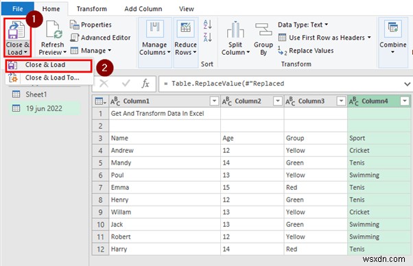 How to Get and Transform Data in Excel (4 Suitable Examples)
